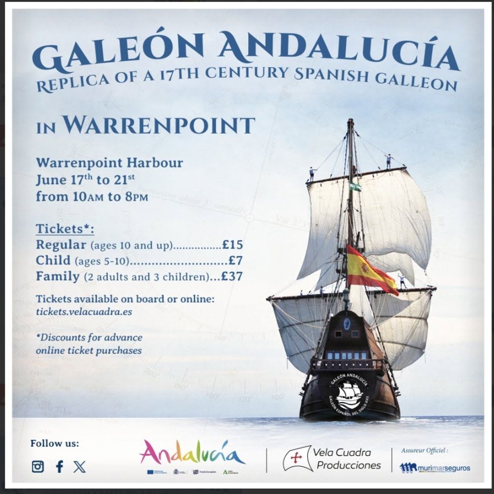 Galeón Andalucía Arrives in Warrenpoint
